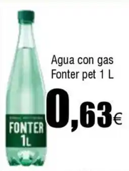 FROIZ FONTER Agua con gas pet oferta