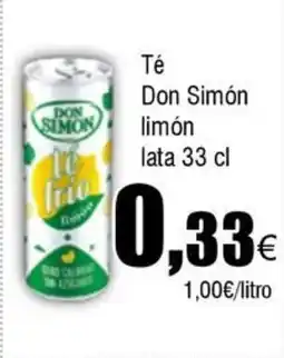 FROIZ DON SIMON Té limón oferta