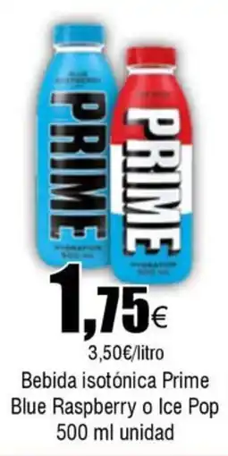 FROIZ PRIME Bebida isotónica Blue Raspberry o Ice Pop oferta