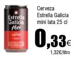 FROIZ ESTRELLA GALICIA Cerveza mini oferta