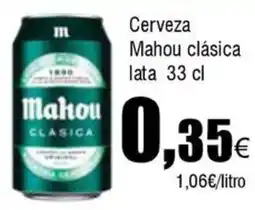 FROIZ MAHOU Cerveza clásica oferta