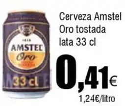 FROIZ AMSTEL Cerveza Oro tostada oferta