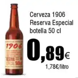 FROIZ 1906 Cerveza Reserva Especial oferta