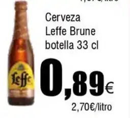 FROIZ LEFFE Cerveza Brune oferta