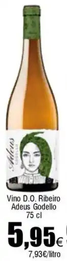 FROIZ Vino D.O. Ribeiro Adeus Godello oferta