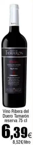 FROIZ Vino Ribera del Duero Tamarón reserva oferta