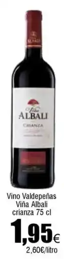 FROIZ Vino Valdepeñas Viña Albali crianza oferta