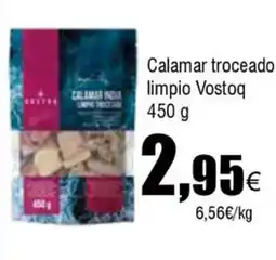 FROIZ Calamar troceado limpio Vostoq oferta