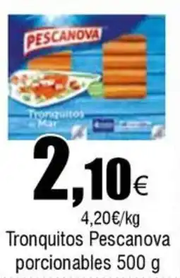 FROIZ PESCANOVA Tronquitos porcionables oferta