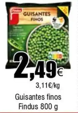 FROIZ FINDUS Guisantes finos oferta