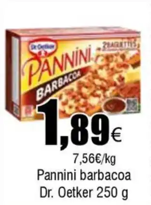 FROIZ DR. OETKER Pannini barbacoa oferta
