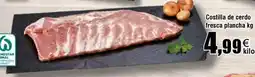 FROIZ Costilla de cerdo fresca plancha oferta