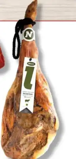 FROIZ Jamón serrano reserva Nico 12 meses de curación pieza oferta