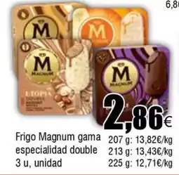 Cash FROIZ MAGNUM Frigo gama especialidad double oferta