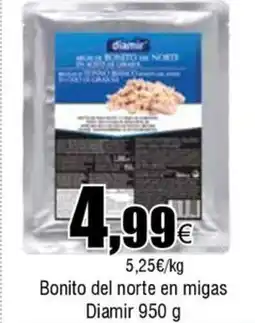 Cash FROIZ DIAMIR Bonito del norte en migas oferta