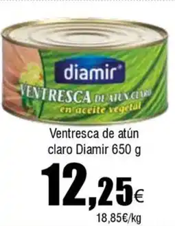 Cash FROIZ DIAMIR Ventresca de atún claro oferta