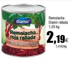 Cash FROIZ DIAMIR Remolacha rallada oferta