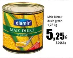 Cash FROIZ DIAMIR Maíz dulce grano oferta