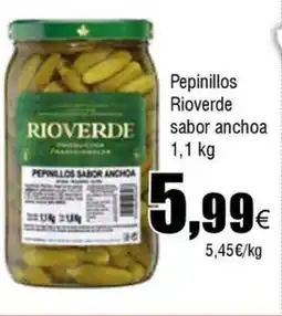 Cash FROIZ RIOVERDE Pepinillos sabor anchoa oferta