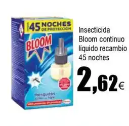 Cash FROIZ BLOOM continuo líquido recambio 45 noches oferta