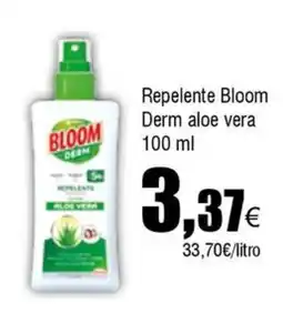 Cash FROIZ BLOOM Repelente Derm aloe vera oferta