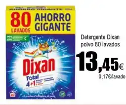 Cash FROIZ DIXAN Detergente polvo 80 lavados oferta