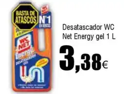 Cash FROIZ WC NET Desatascador Energy gel oferta