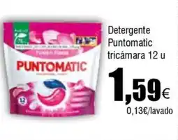 Cash FROIZ PUNTOMATIC Detergente tricámara 12 u oferta