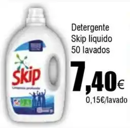 Cash FROIZ SKIP Detergente líquido 50 lavados oferta