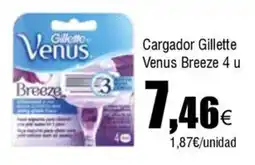 Cash FROIZ GILLETTE VENUS Cargador Breeze 4 u oferta