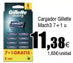 Cash FROIZ GILLETTE Cargador Mach3 7+1 u oferta