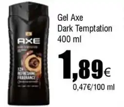 Cash FROIZ AXE Gel Dark Temptation oferta