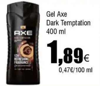Cash FROIZ AXE Gel Dark Temptation oferta