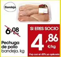Eroski Pechuga de pollo oferta
