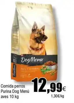 Cash FROIZ Comida perros Purina Dog Menú oferta