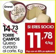 Eroski Torre campos - queso curado oferta