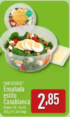 ALDI Casablanca - ensalada estilo oferta