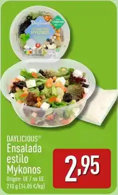 ALDI Origen - ensalada estilo mykonos oferta