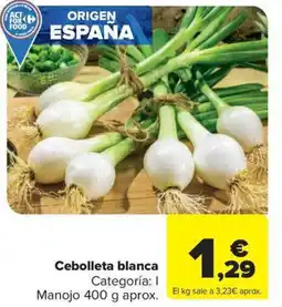 Carrefour Market Cebolleta blanca oferta