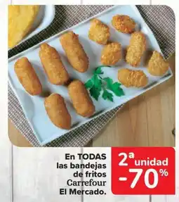 Carrefour Market En todas las bandejas de fritos carrefour el mercado. oferta