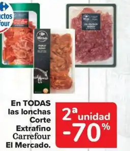 Carrefour Market En todas las lonchas corte extrafino carrefour oferta