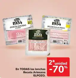 Carrefour Market ELPOZO En todas las lonchas receta artesana oferta
