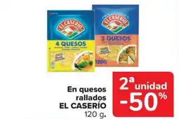 Carrefour Market EL CASERÍO En quesos rallados oferta