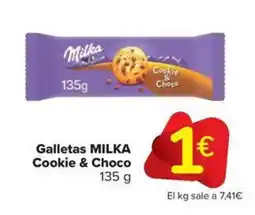 Carrefour Market MILKA Galletas Cookie & Choco oferta