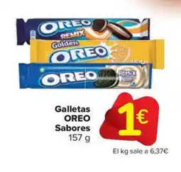 Carrefour Market OREO Galletas Sabores oferta