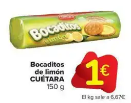 Carrefour Market CUÉTARA Bocaditos de limón oferta