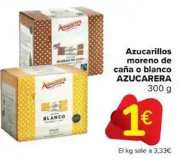Carrefour Market AZUCARERA Azucarillos moreno de caña o blanco oferta