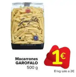Carrefour Market GAROFALO Macarrones oferta