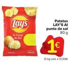 Carrefour Market LAY'S AI Patatas punto de sal oferta