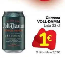 Carrefour Market VOLL-DAMM Cerveza oferta